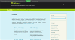 Desktop Screenshot of metalpix.eu